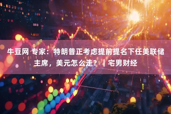 牛豆网 专家：特朗普正考虑提前提名下任美联储主席，美元怎么走？｜宅男财经